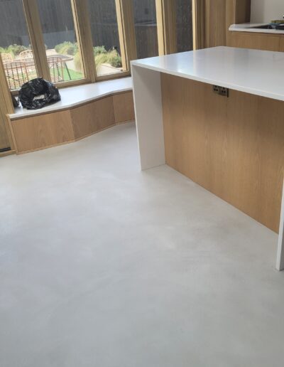 cement colour with a satin finish