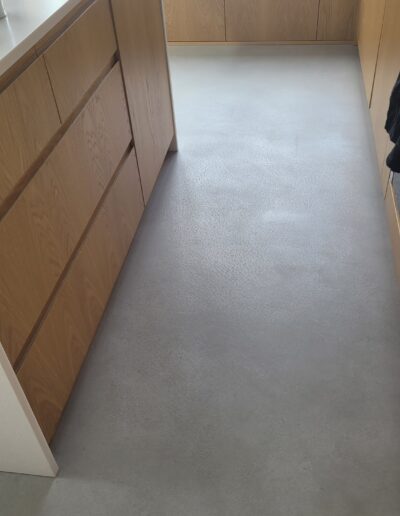 cement colour with a satin finish